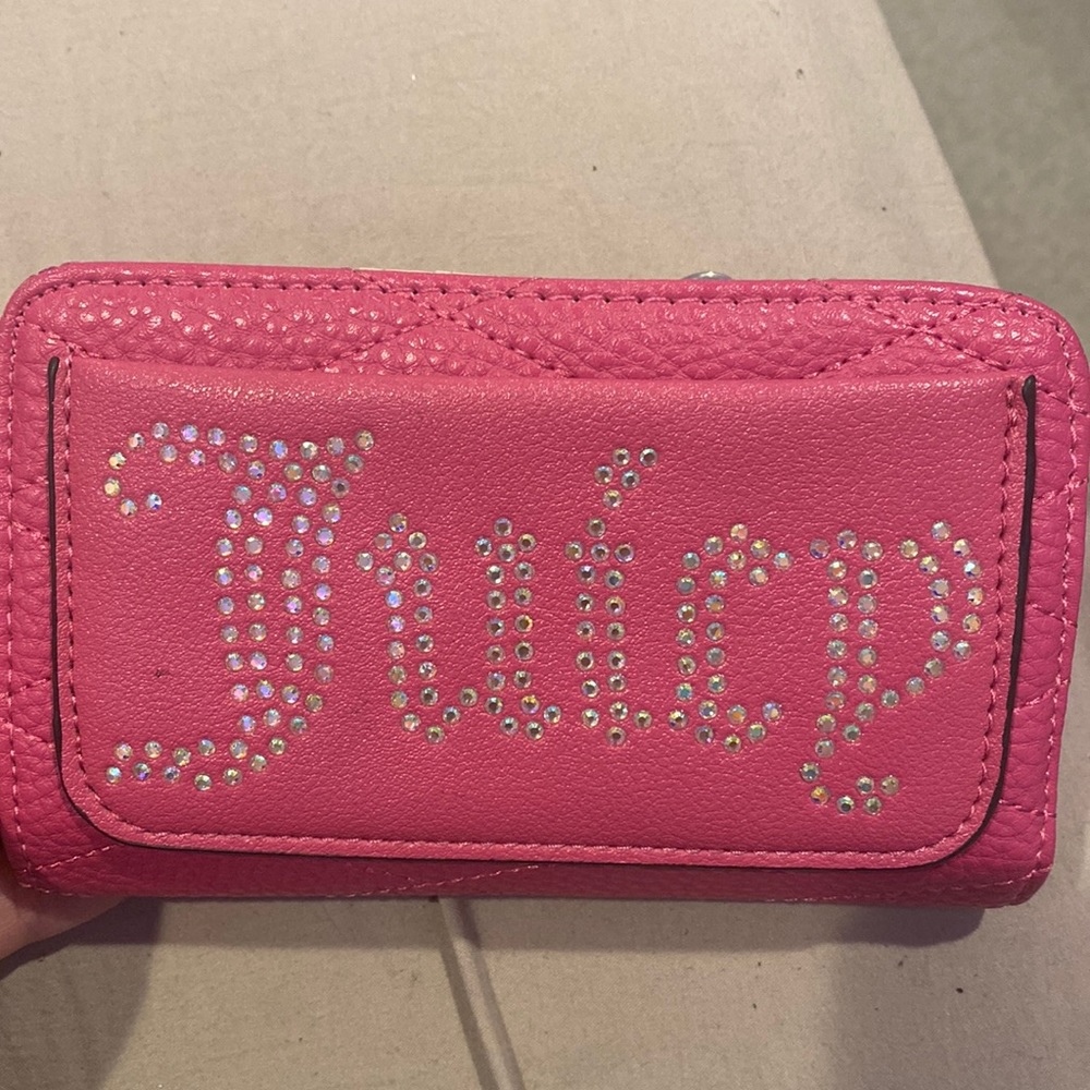 Juicy Couture Pink Rhinestone Wallet